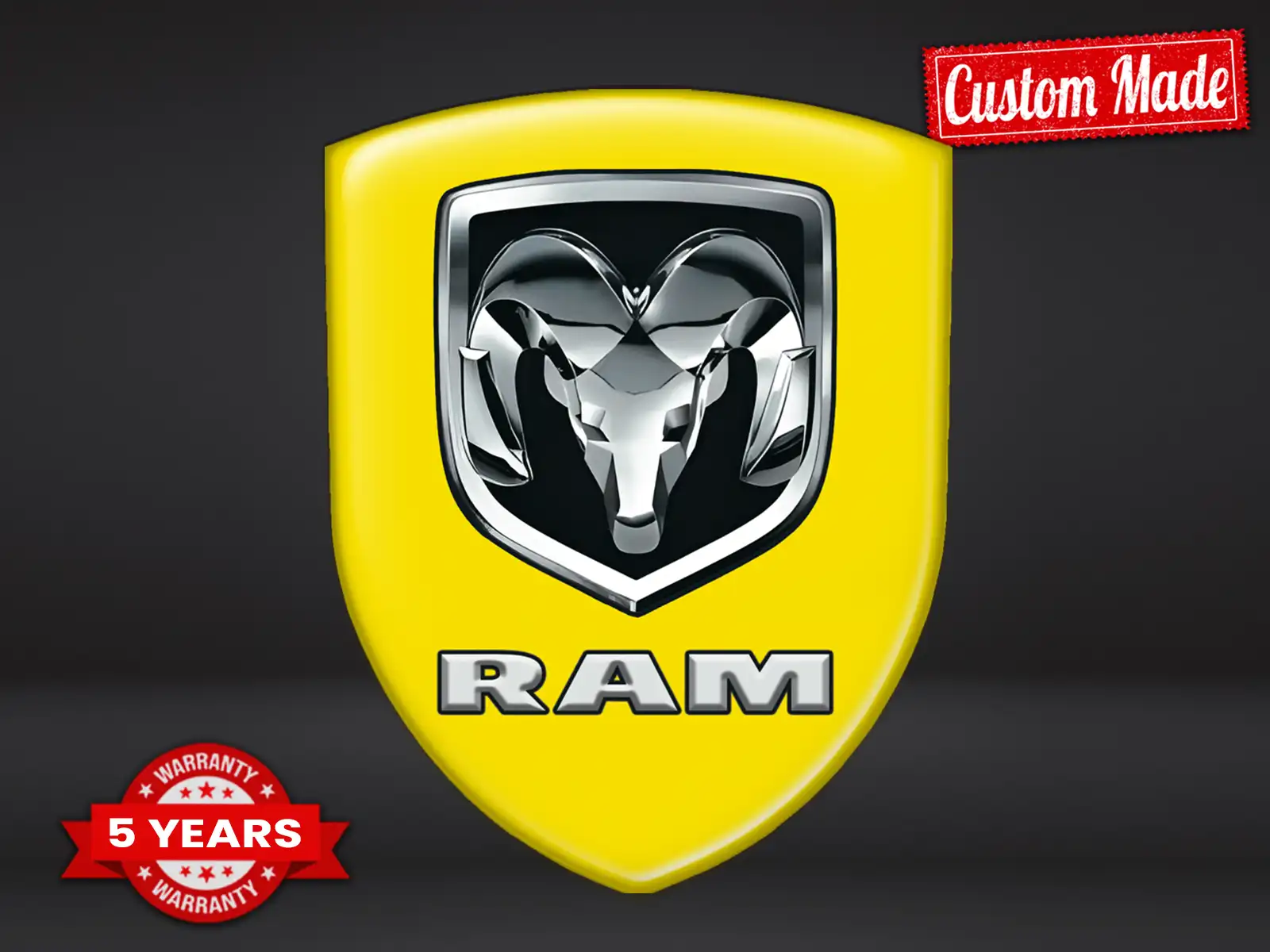 Dodge Personalisierte Autosticker Premium Universal Design